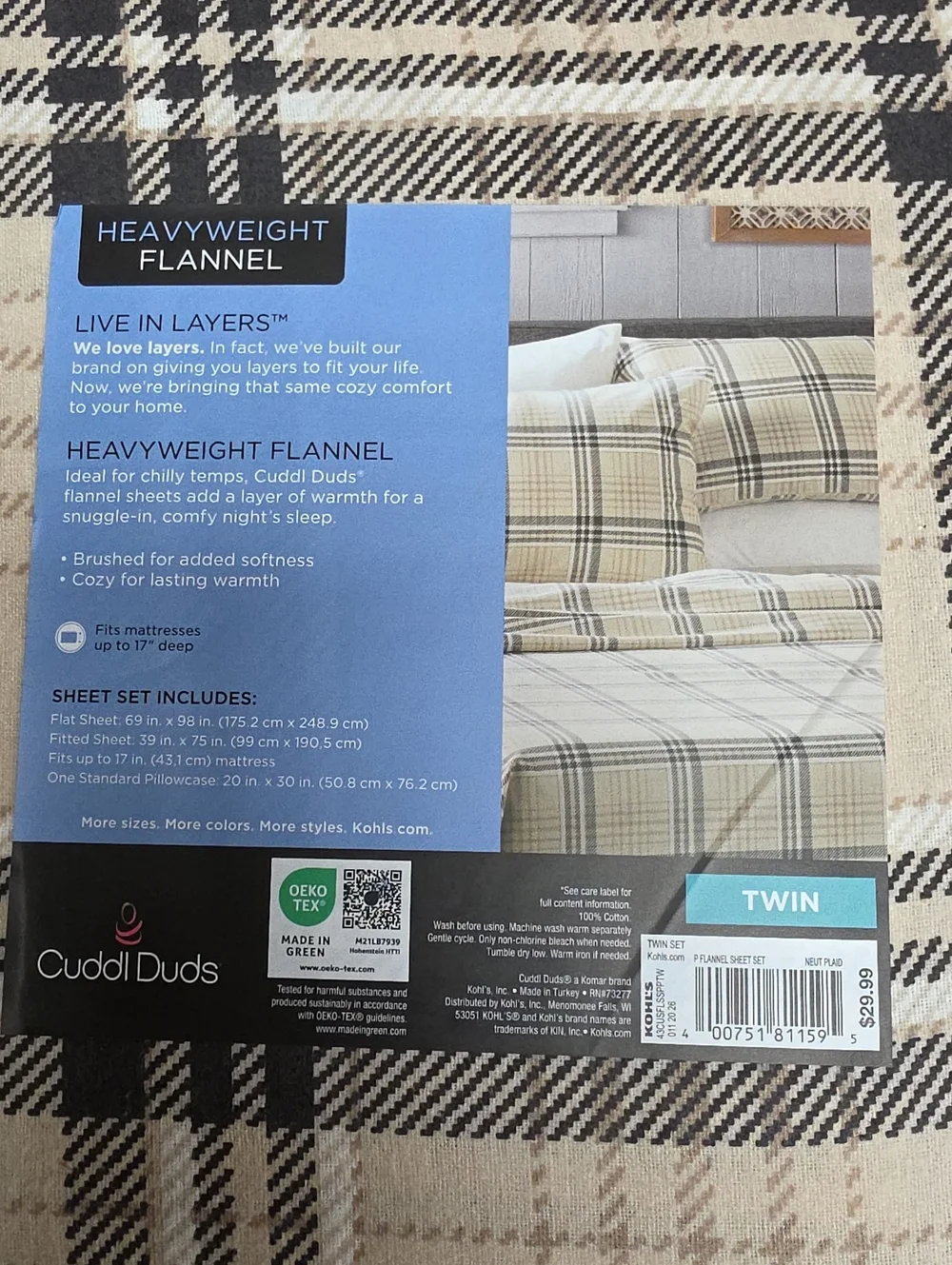 Cuddl Duds soft heavyweight